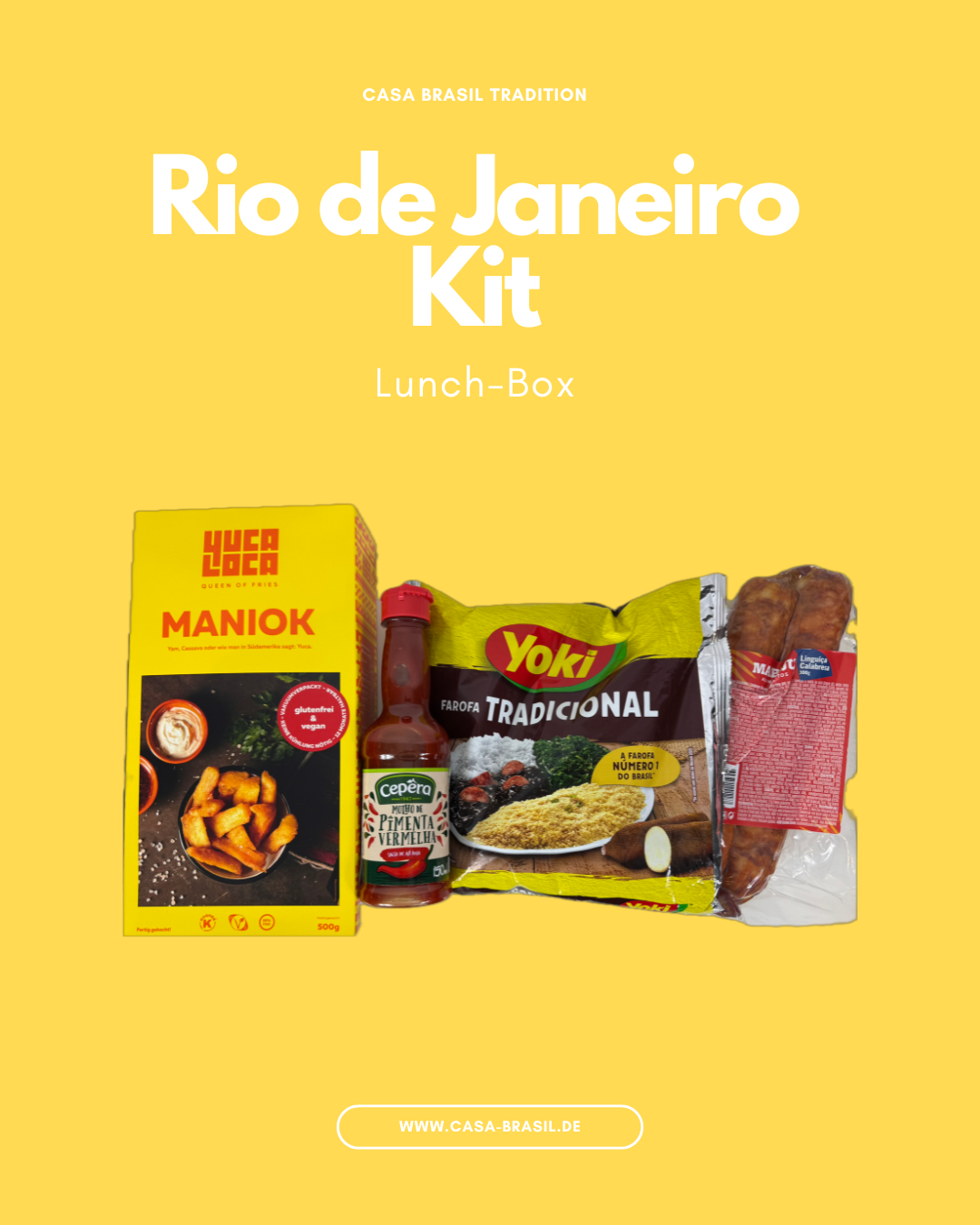 Rio de Janeiro Kit - Lunch Box (Mit Wurst "Calabrese")